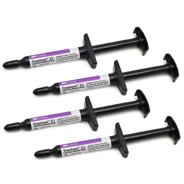 3M ESPE 712-036 Transbond XT Orthodontic Adhesive Bonding Syringes 4/Pk 4 Gm 3M ESPE 712-036 Transbond XT Orthodontic Adhesive Bonding Syringes 4/Pk 4 Gm